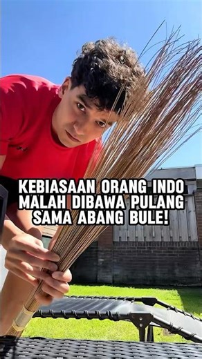 FOREIGNERS BRING INDONESIAN HABITS HOME 😆 #foreignerreaction #shorts #viralvideo