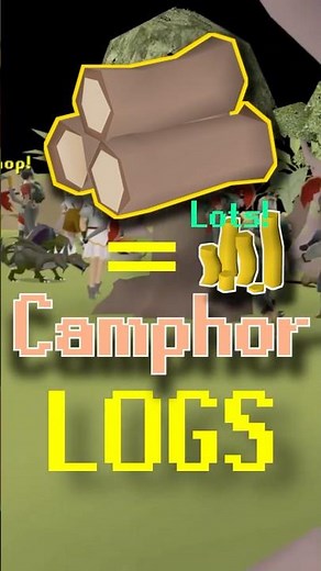 INSANE AFK GP/HR Camphor logs #sailing #osrs
