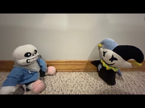 Plush Battle - Sans vs Jevil (Undertale vs Deltarune)