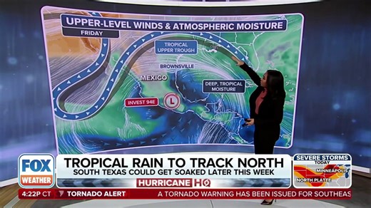 Potential Tropical Cyclone 5-E expected to become Hurricane Erick