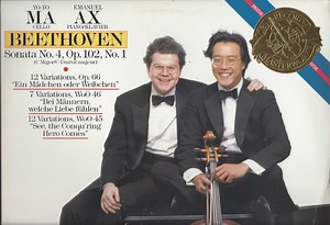 Ludwig van Beethoven, Yo-Yo Ma, Emanuel Ax - Sonata No. 4, Op. 102, No. 1