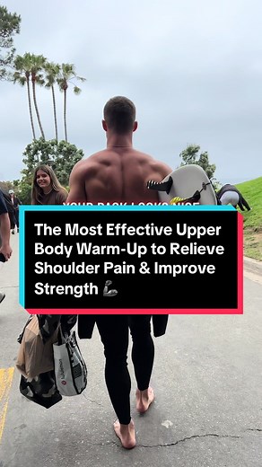 Never forget these exercises before upper body workouts! —> Men between the ages of 30-60 there’s still a few days left to get set up with my 6 Week September Shred System for Busy Men. —> Form in Bl0 🚀 #fatlossformen #functionalperformance #rotatorcuffexercises #shoulderpainrelief