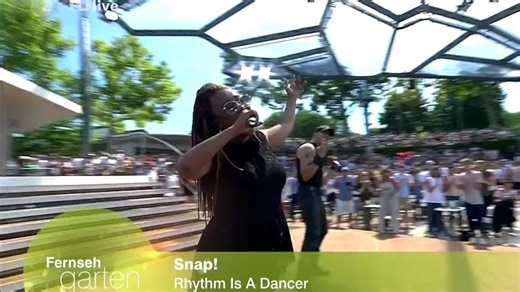 1992年冠军电子舞曲 欧陆浩室电音舞曲 Snap! - Rhythm Is A Dancer（ ZDF Fernsehgarten 12.08.2018）
