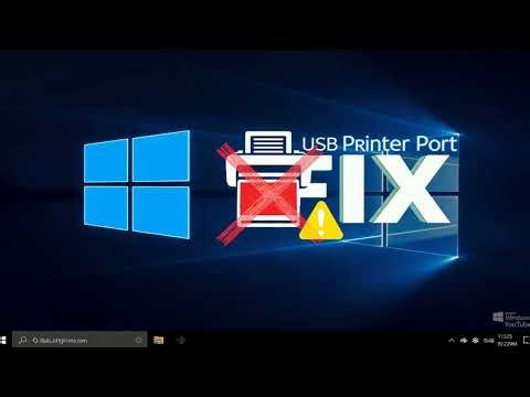 How to Fix Missing USB Printer Port on Windows 10