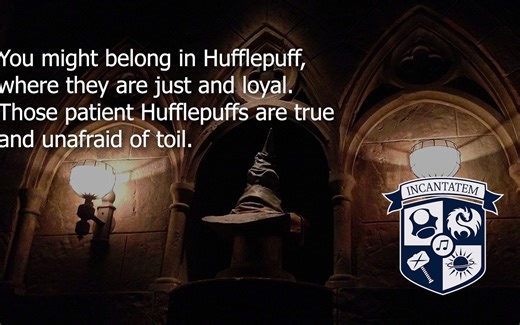 The Sorting Hat's Song — 哈利波特分院帽之歌（带歌词）