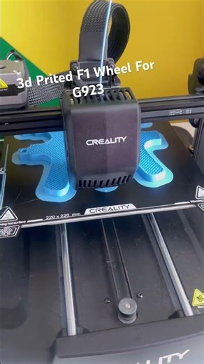 3D Printed F1 Wheel #shorts #f125 #simracing #monacogp