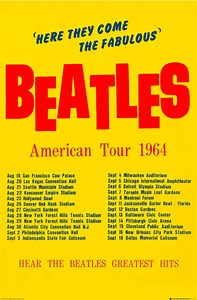 The Beatles American Tour September 2, 1964 Convention Hall - Philadelphia, Pennsylvania. So many back to back tour dates with barely any time to rest up Wow!! | Old Images of Philadelphia