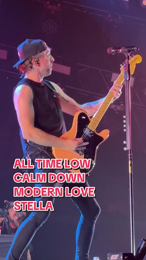 All Time Low - Calm Down Modern Love Stella @All Time Low #AllTimeLow #ATL #AllTimeLowForever #AllTimeLowForeverJakarta #Concert #AllTimeLowJakarta