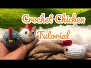 Easy Crochet Chicken Tutorial 🐔 | Beginner Friendly Plushie (20 Minutes!)