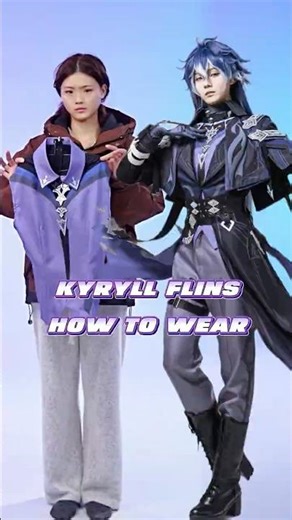 How to wear Flin's cosplay costume? #flins #genshinimpact #osiascosplay #fyp