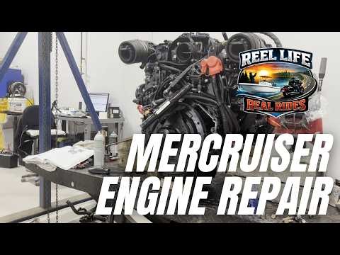 MerCruiser engine repair | Behind the scenes