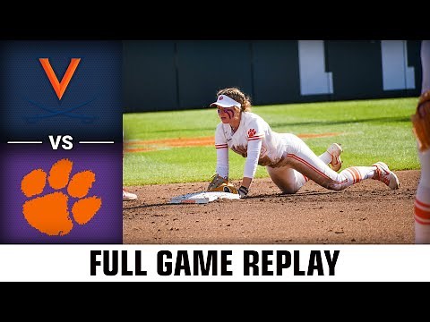 Virginia vs. Clemson Full Game Replay | 2023 ACC Softball