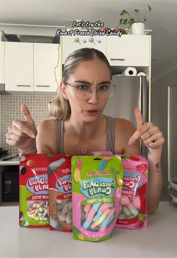 Let’s Try Kmart Freeze Dried Candy - Taste Test and Review