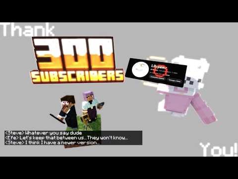 300. (Subscribers, thank you!) | Minecraft Animation