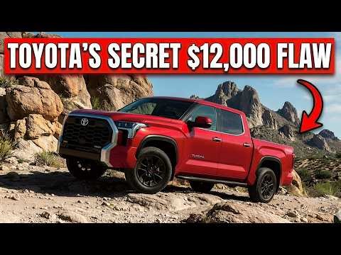 The $12,000 Engineering Flaw Toyota Hopes You NEVER Find