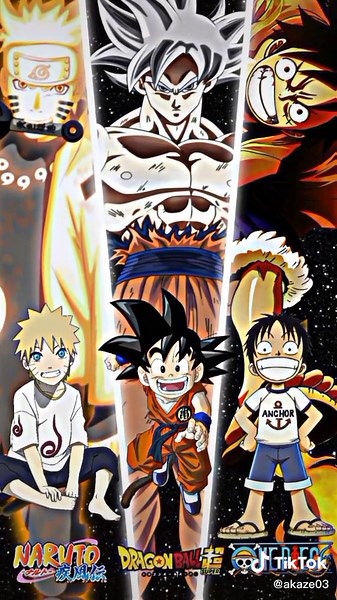 Epic Anime Battle: Naruto vs. Goku vs. Luffy