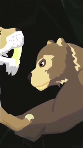 sabertooth tiger vs short faced bear