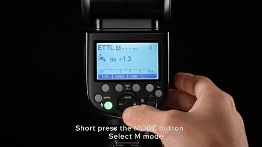 Godox TT685II Operation Tutorial