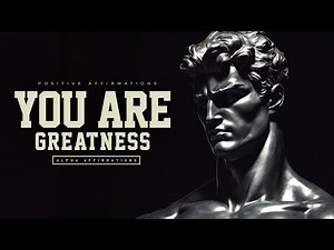 YOU ARE Affirmations for GREATNESS + Excellence :: Manifest Your Highest Self :: Binaural Alpha 12hz
