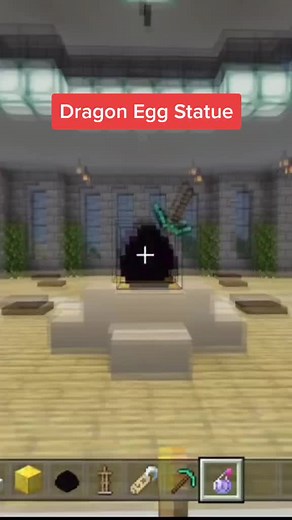 Dragon Egg Statue in Minecraft | Build Tutorial & Ideas