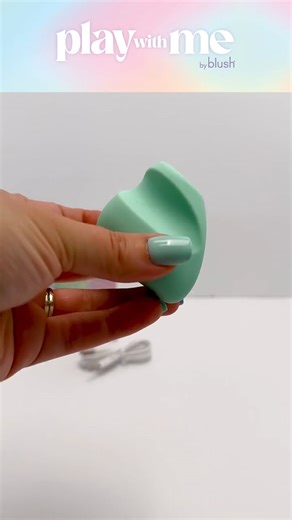 Play With Me | Dream Crush Silicone Waterproof Mini Finger Vibrator – Clitoral & Nipple Play – Operating Manual Video