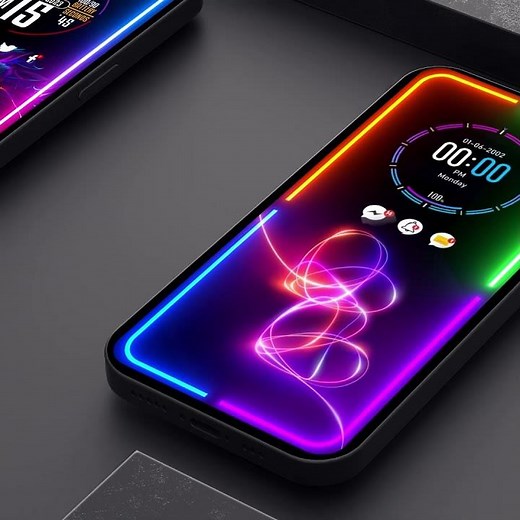 Edge lighting borderlight enjoy amazing color border edge lighting on the screen