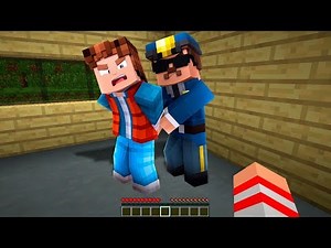 FAKE POLICEMAN ARRESTED MY FRIEND IN MINECRAFT!