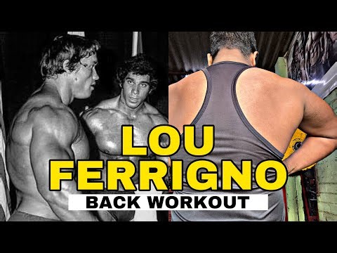Old School Mass: Lou Ferrigno's Back Assault
