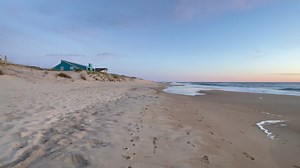 27K views · 1.1K reactions | Good Morning from OBX Sunrise April 5, 2024 48 degrees WNW at 15 mph S nags Head NC at Outer Banks Fishing Pier 6:35 am | OBX Sunrise | Facebook