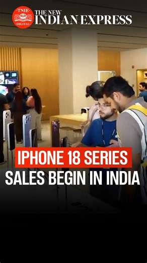 iPhone 18 Series Goes On Sale In India; Buyers Throng Apple Stores |