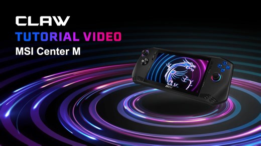Introducing MSI Center M, the ultimate gaming handheld companion! With just a press of the "MSI Center M" button, dive into a world of seamless gaming experiences✨ #MSIGaming #Claw #GripandGame #Handheld #Gaming #MSICenterM | MSI Gaming