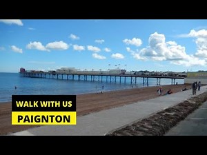 PAIGNTON | Full seafront tour of Paignton Devon from the Harbour to Paignton beach and pier 4k