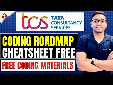 TCS NQT 2026 Complete Coding RoadMap | Free Coding Cheat Sheet | Free Coding Materials