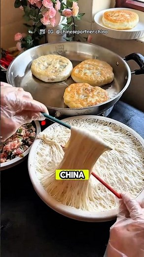 Xian bing bread making