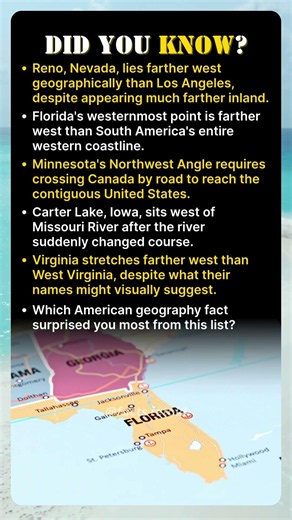 How US Geography Defies Expectations