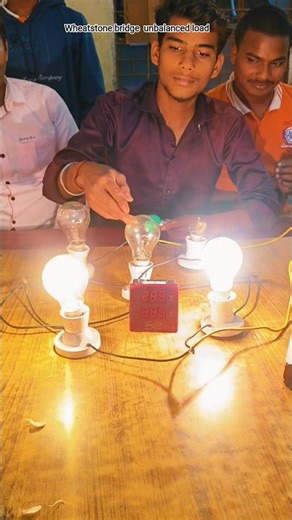wheatstone bridge unbalanced load experiment
