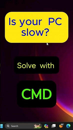 Boost Your PC Speed Instantly with These CMD Tricks!