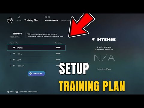 FC 26 How to Setup a Training Plan