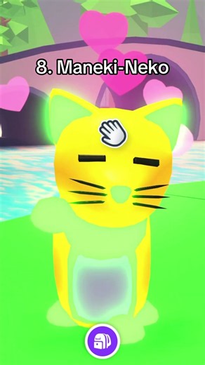 Top 10 rarest cats in Adopt Me😍 #adoptmepets #adoptmeupdate #adoptmeroblox #adoptmegiveaway