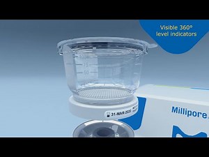 Milliflex Oasis® filtration system – Milliflex Azure® feature