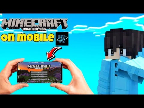 Minecraft Java Edition... on Mobile 😱