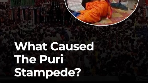 Stampede at Jagannath Rath Yatra in Puri Leaves 3 Dead, Over 50 Injured