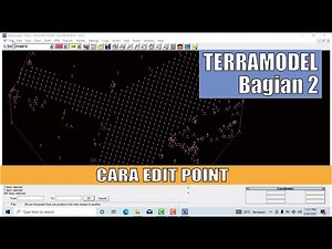 How to edit points in terramodel - learning terramodel part 2
