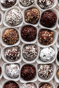 Festive & Easy Rum Balls - Sally's Baking