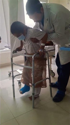 From Surgery to Standing Again 💪 | First Steps After Foot Surgery