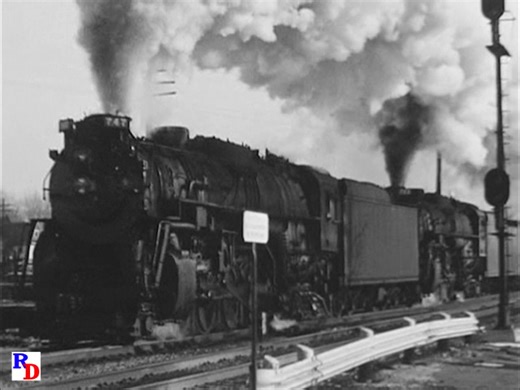 Nickel Plate Road 2-8-4 "Berkshires" are the power for trains through Fostoria, Ohio including, two meets and a doubleheaded freight! This amazing mid 1950s footage which includes color film as well, is in the Herron Rail Video program "Steam & Diesel on the NKP, Volume 4" https://rfd.video/NKP4 | Steam Giants