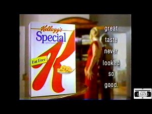Kelloggs Special K Cereal Commercial - 1996