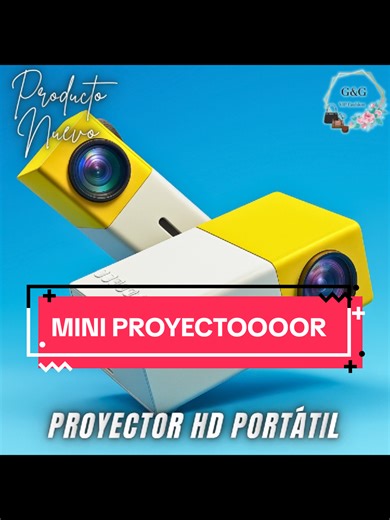 MINI PROYECTOR 💙🤩 #Infocus #proyector #cineencasa #peliculas #Familia