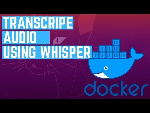 Running Whisper With Web UI Locally on Windows Inside Docker