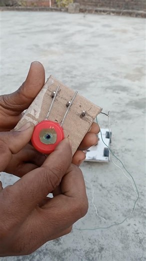 Bottle Cap & Cardboard Remote 🎮📦 | DIY RC Controller | #Shorts